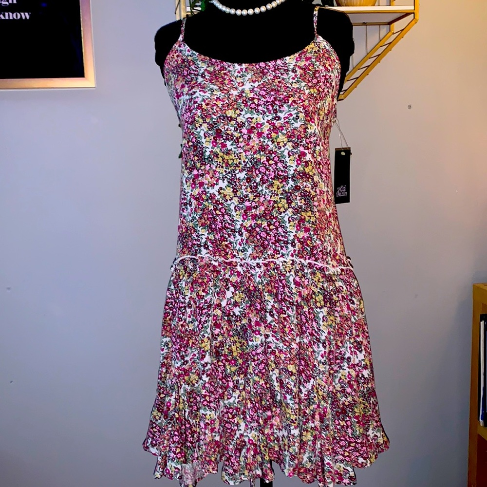 NWT 🌺 WILD FABLE | Cute Floral Spaghetti Strap Dress Sz S